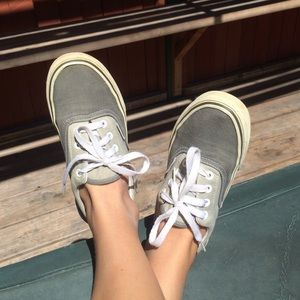 Light grey Vans