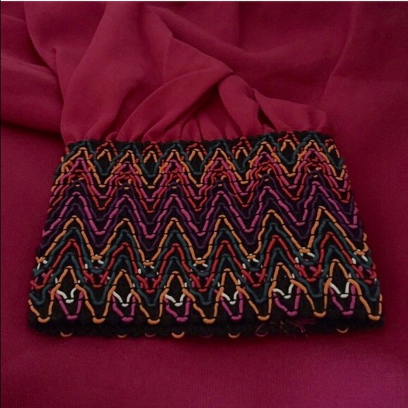 🏆HOST PICK🏆Magenta Off-shoulder - Picture 4 of 4