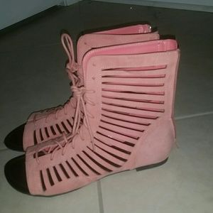 Light Pink Gladiator Sandals