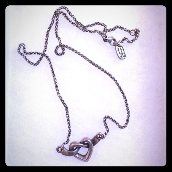 James Avery Heart Knot Necklace