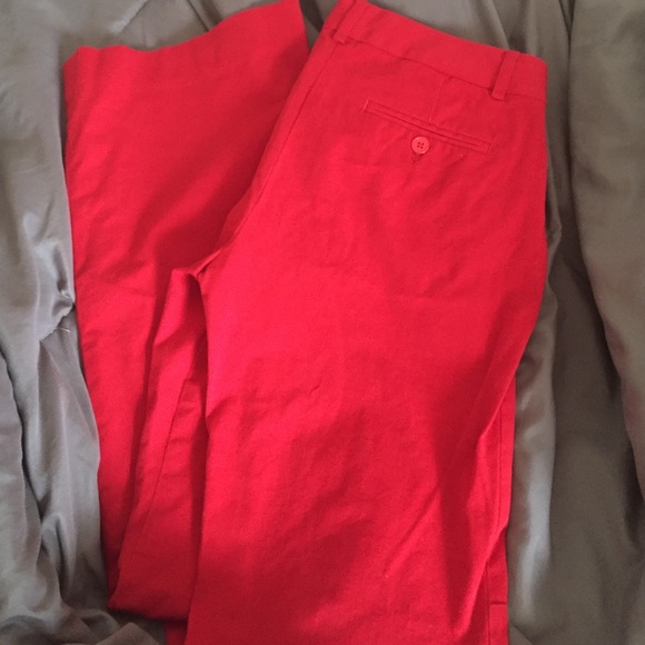 Cute red pants