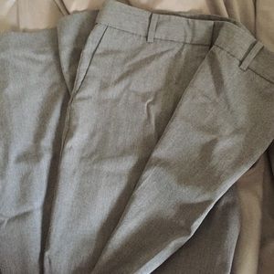 Gray dress pants