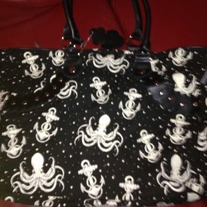 Steampunk Anchor & Octopus Tote