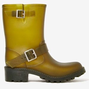 Outsider Sixty-Seven Translucent Rain Biker Boots