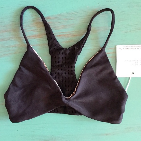 💜SOLD💜Acacia swimwear Jaws bikini top Storm P XS