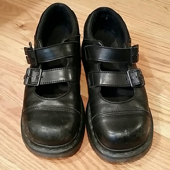 Dr Marten's Black Mary Jane's