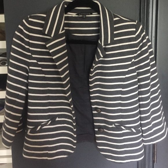 Striped blazer