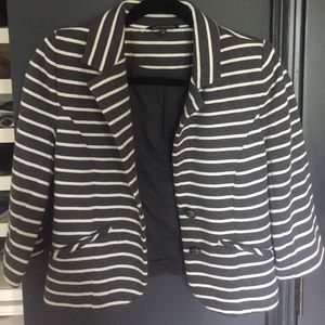 Striped blazer