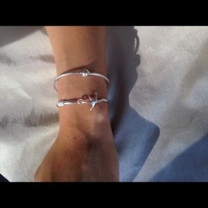 Cape cod sterling silver starfish hook bracelet