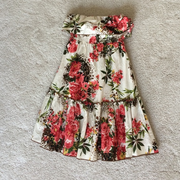 Floral tube dress