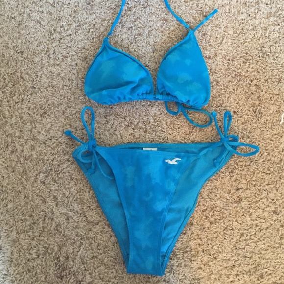 Blue Hollister bikini! Never worn!