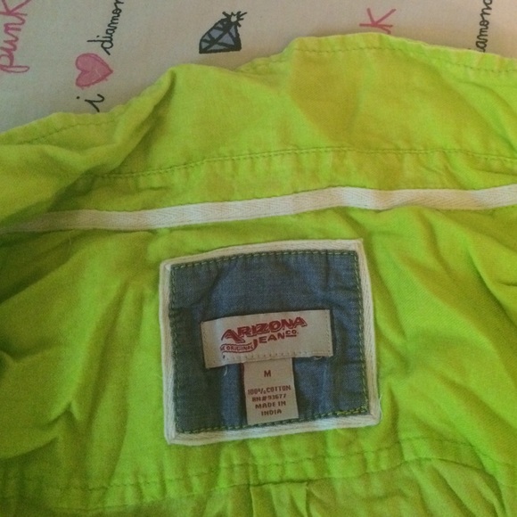 Green button up - Picture 3 of 3