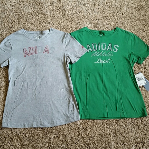 2 New Adidas tee bundle