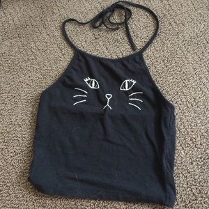 brandy Melville cat halter top