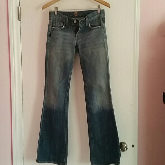 Boot cut seven jeans