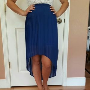 High low skirt