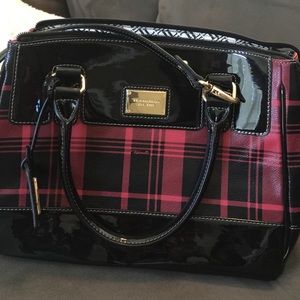 Tignanello Plaid Handbag