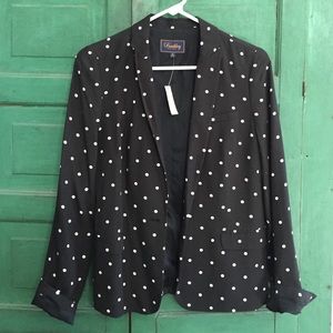 NWT Madewell Polka Dot Blazer