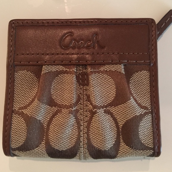 Coach mini wallet