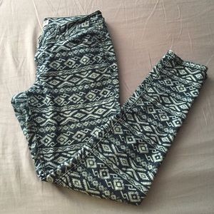 Patterned Jeggings