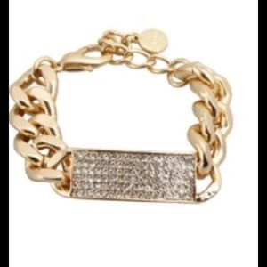 RJ Graziano Pavé Crystal Curb-Link 7" ID Bracelet