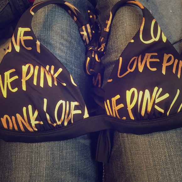 PINK bikini top