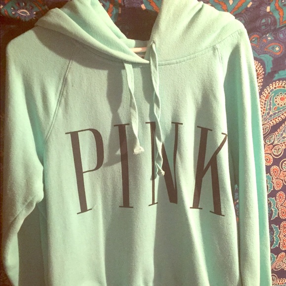 PINK Victoria's Secret Jackets & Blazers - ON HOLD-- Victoria's Secret pullover hoodie