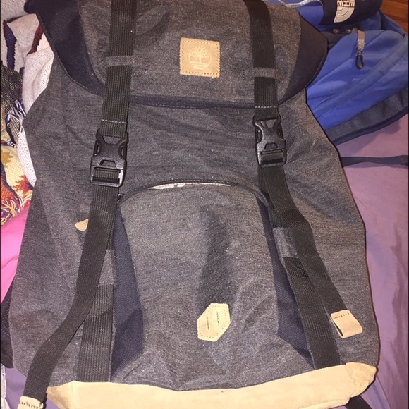 Timberland gray book bag