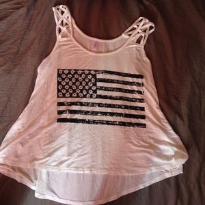 Black & White Flag Shirt