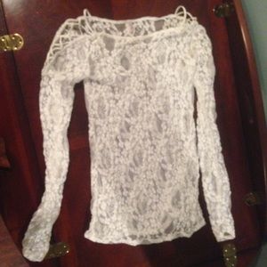Lace long sleeve