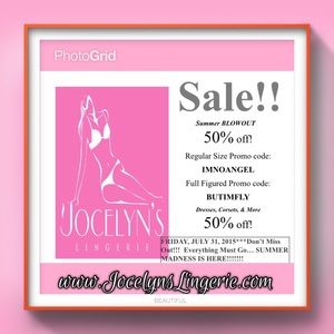 LINGERIE BLOWOUT SALE !!!!!