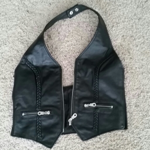 Leather tank