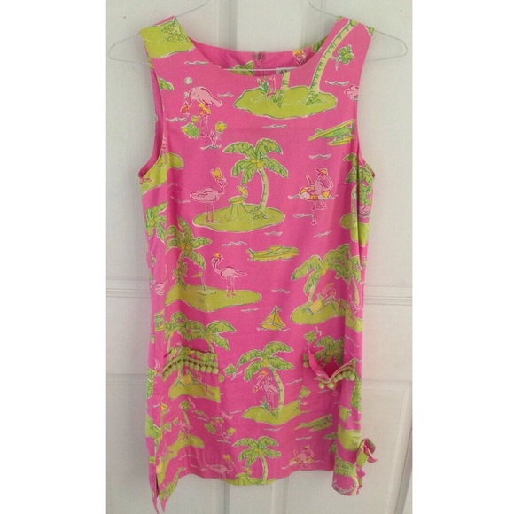 Lilly Pulitzer pink dress