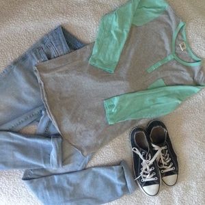 CUTE BASEBALL TEE🌸