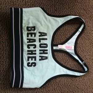 victoria secret pink sports bra