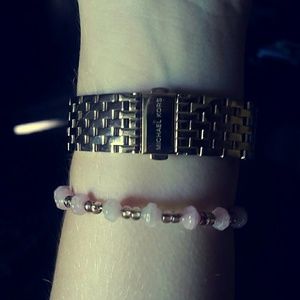 Pink beaded Alex and Ani