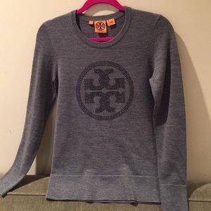Long sleeve Tory Burch wool top