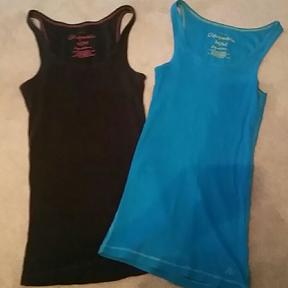 2 ribbed tanks great condition!!