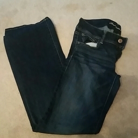 American Eagle Slim boot medium wash jeans