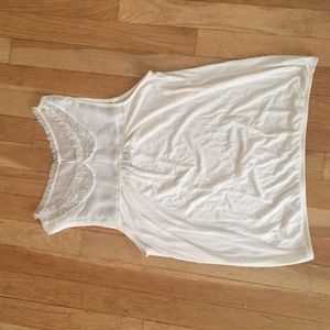 American eagle cream colored tank!