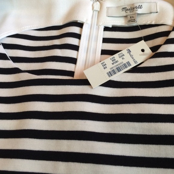 SOLD Madewell VERSE DRESS IN STRIPE - Picture 2 of 3
