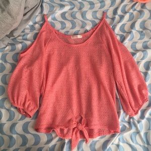 Shoulder cutout top