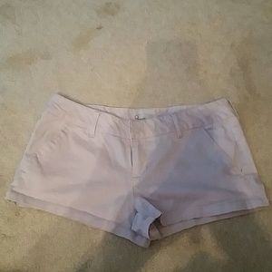 Light purple shorts NWOT