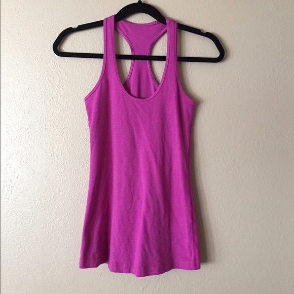 Lululemon Paris pink cool racerback tank