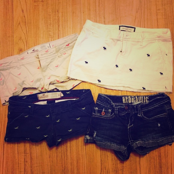 Hollister,Abercrombie&Hydraulic short/skirt bundle