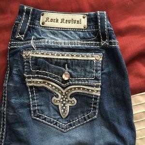 Women's Rock Revival Victoria Bootcut size 34