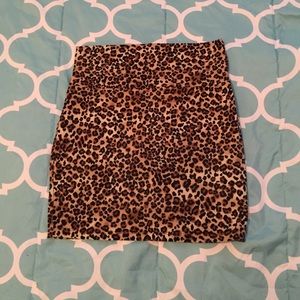 Cheetah body skirt