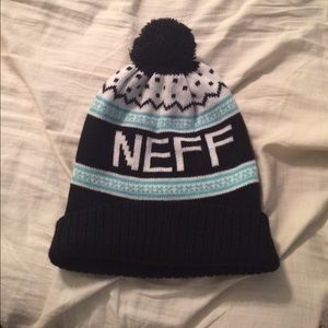NEFF Blue/Black/White Beanie