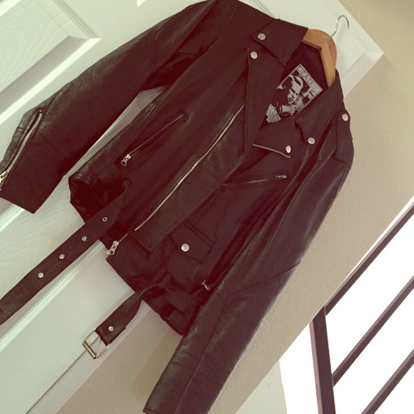 Leather jacket