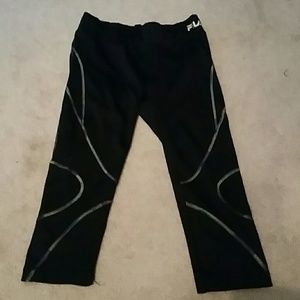 Black workout leggings